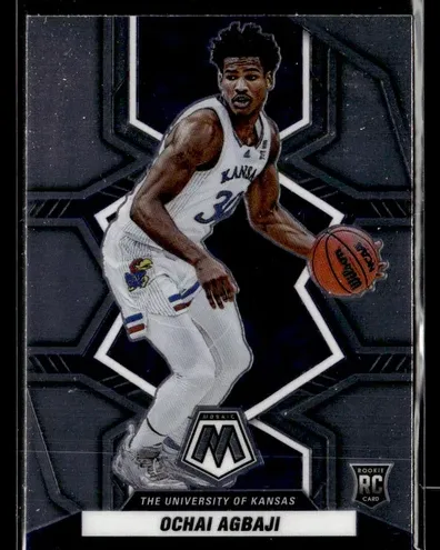 2022 Panini Chronicles Draft Picks Basketball Ochai Agbaji #12 SGC 8.5