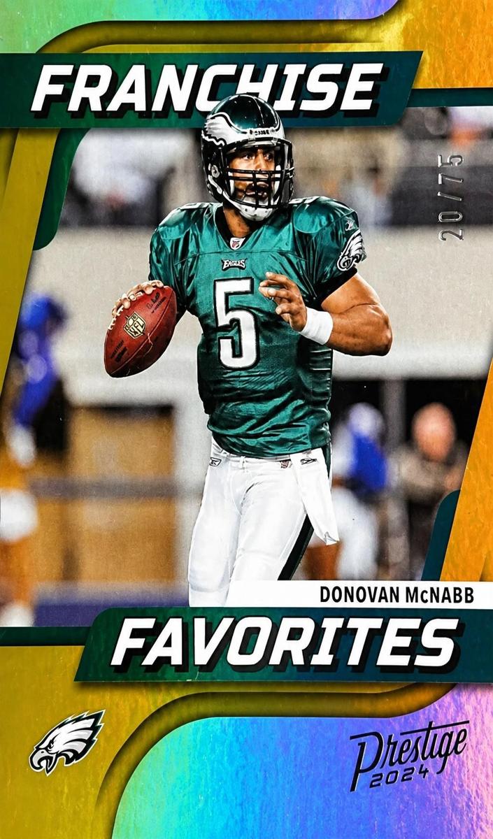 2024 Panini Prestige Football Xtra Points Gold Donovan McNabb #3