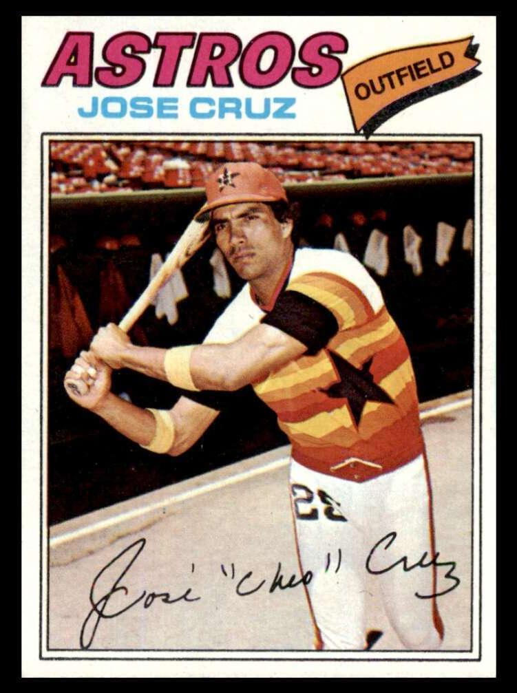 1977 Topps Baseball Jose Cruz #42 PSA 8.5