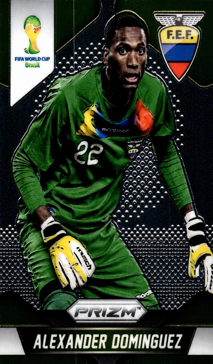 2014 Panini Prizm World Cup Soccer Alexander Dominguez #63 PSA 10