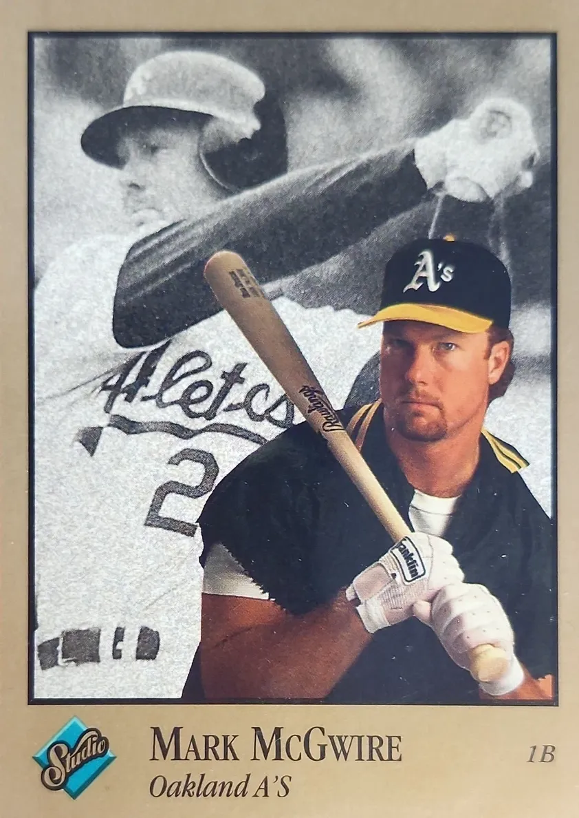 1992 Leaf Studio Baseball Mark McGwire #226