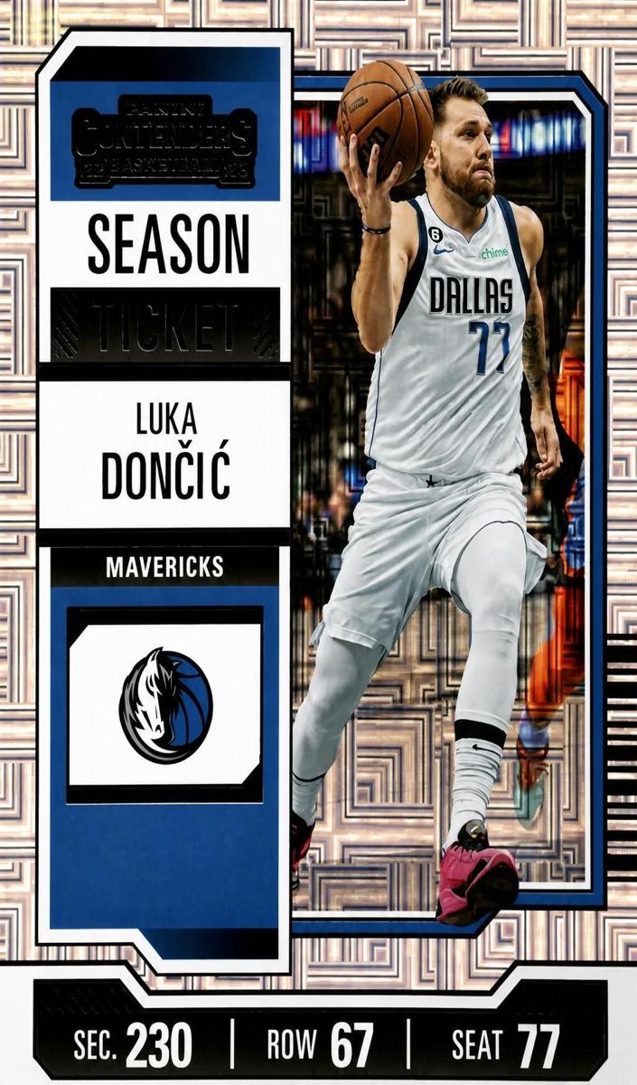 2023 Panini Contenders Basketball Premium Edition Luka Doncic #61 PSA 9