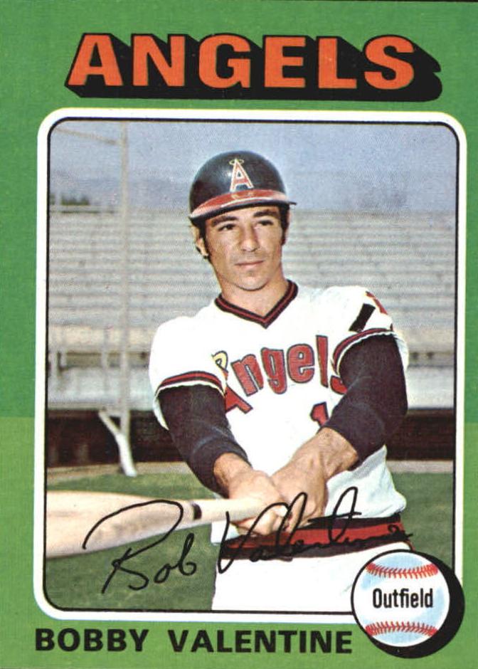 1975 Topps Baseball Bobby Valentine #215 PSA 9