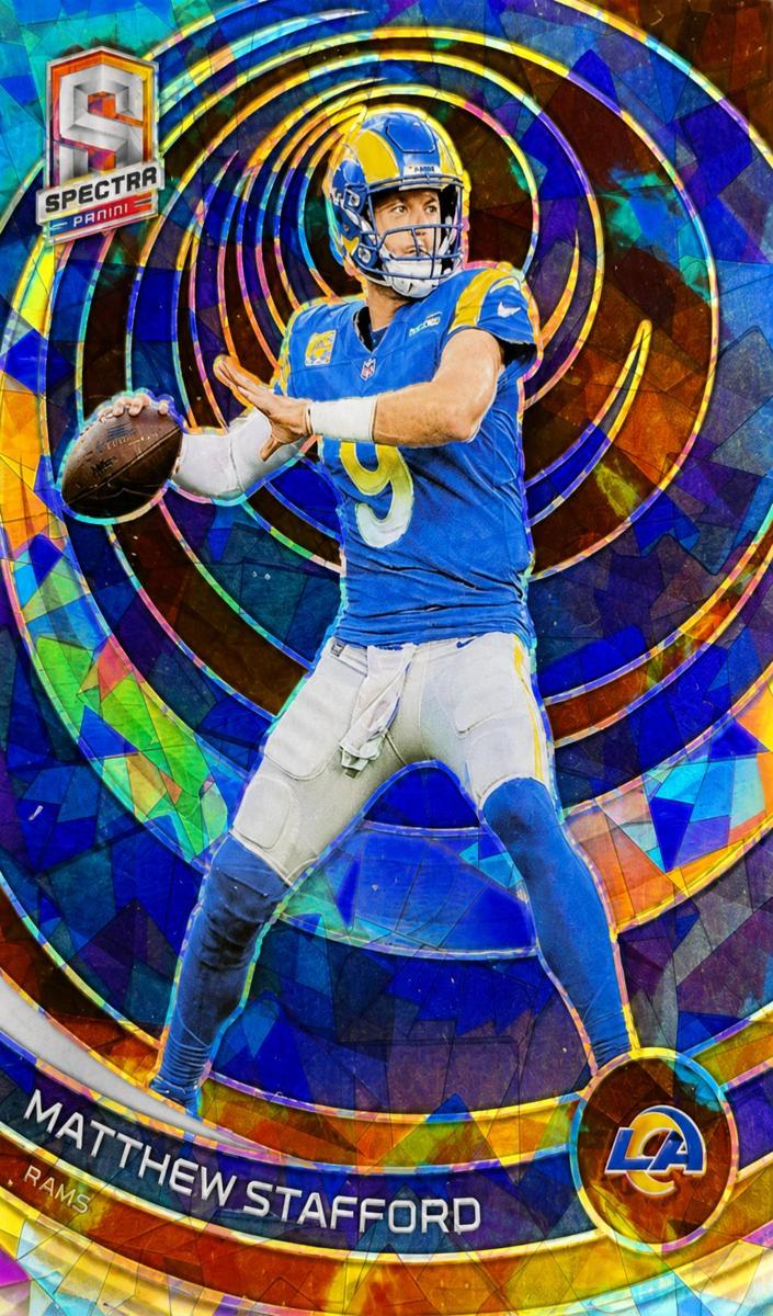 2023 Panini Spectra Football Astral Matthew Stafford #55