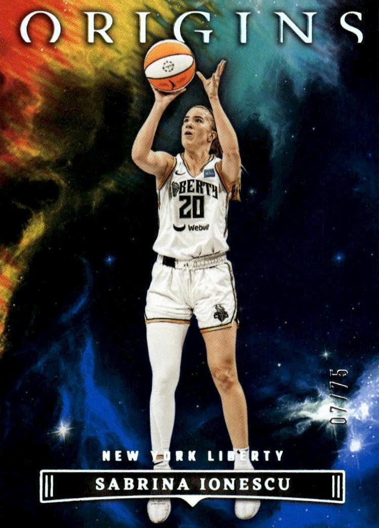 2023 Panini Origins WNBA Basketball Blue Sabrina Ionescu #41