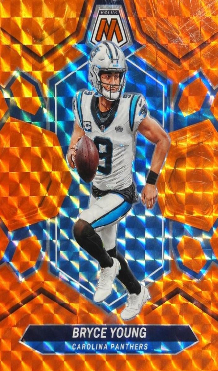 2024 Panini Mosaic Football Orange Bryce Young #29