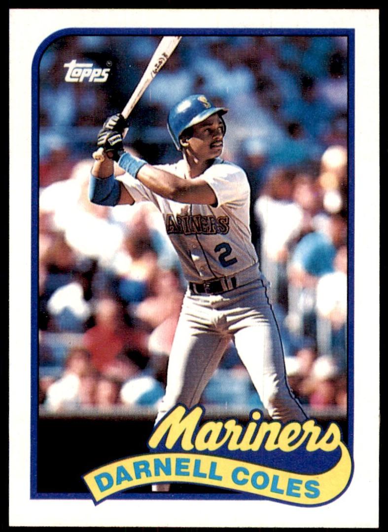 1989 Topps Baseball Darnell Coles #738