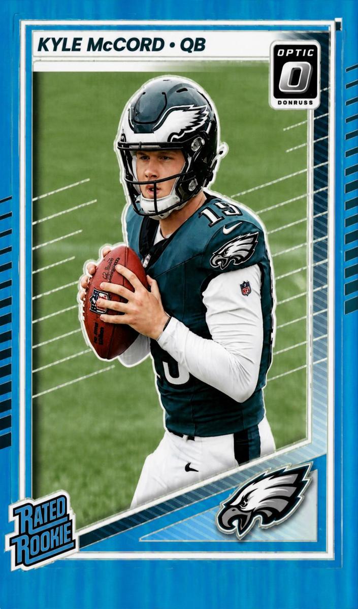 2025 Donruss Optic Football Aqua Kyle McCord #283
