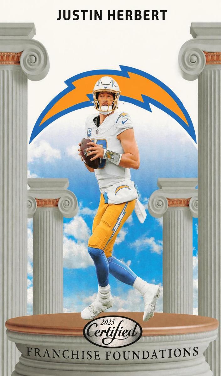 2025 Panini Certified Football Justin Herbert #FFO-JHT