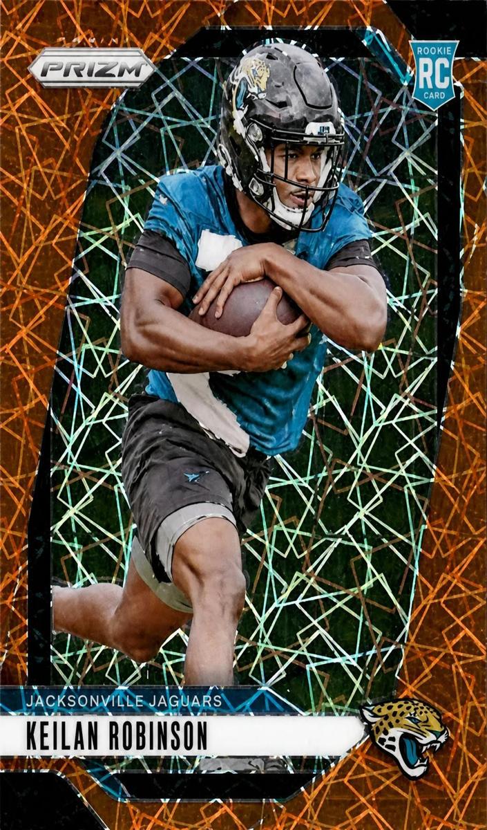2024 Panini Prizm Football Lazer Keilan Robinson #361