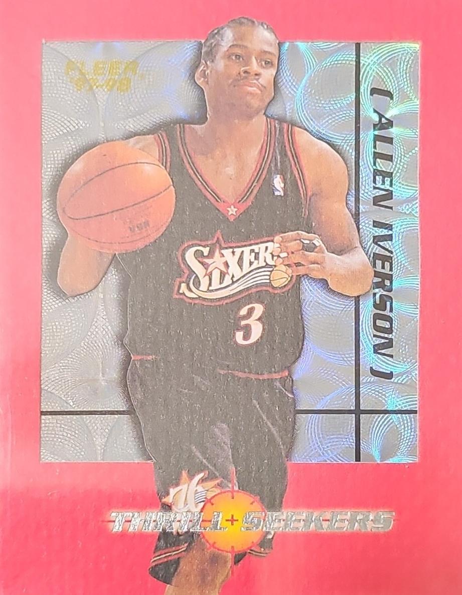 1997 Fleer Basketball Allen Iverson #6TS