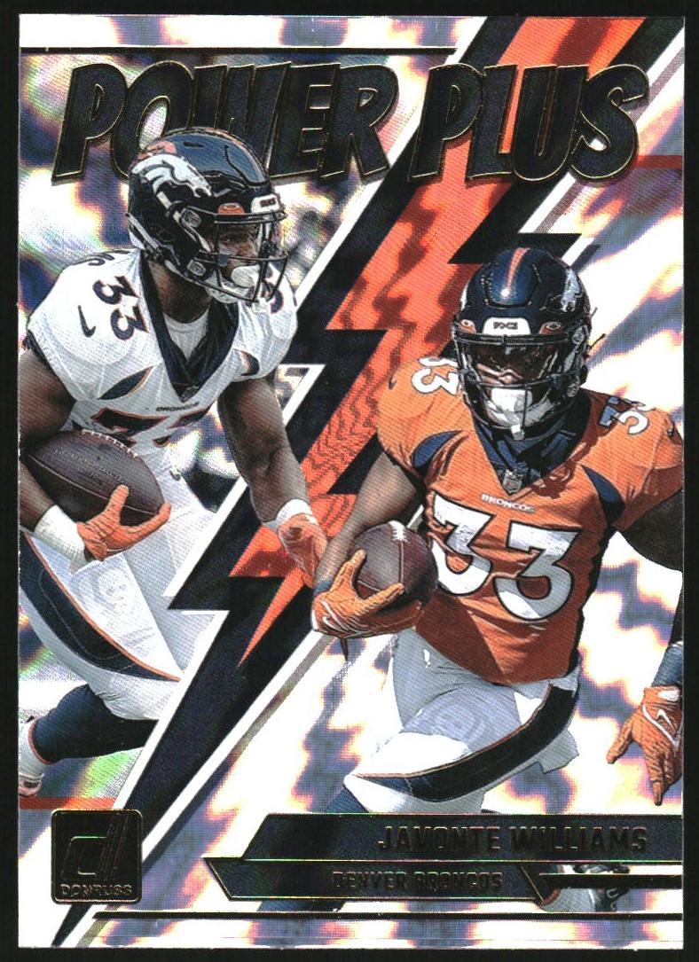 2023 Panini Donruss Football Javonte Williams #PP-6