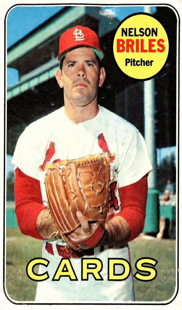 1969 O-Pee-Chee Baseball Nelson Briles #60