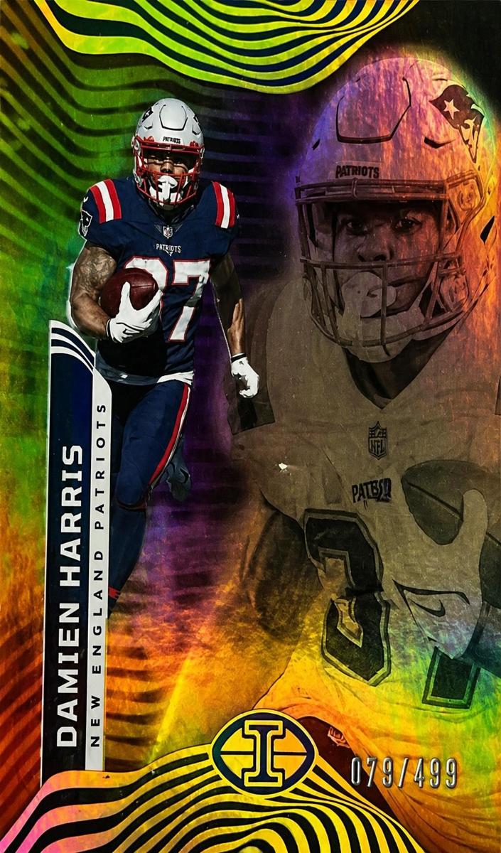 2022 Panini Illusions Football Trophy Collection Bronze Damien Harris #68