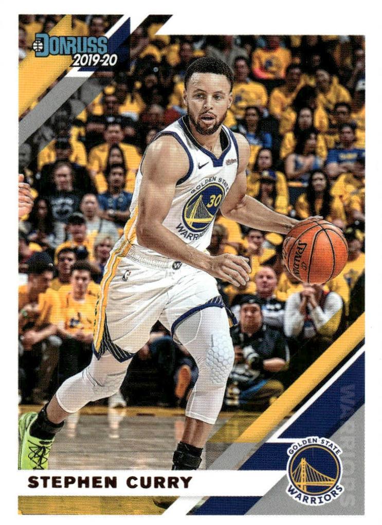 2019 Panini Donruss Basketball Stephen Curry #64 PSA 8.5