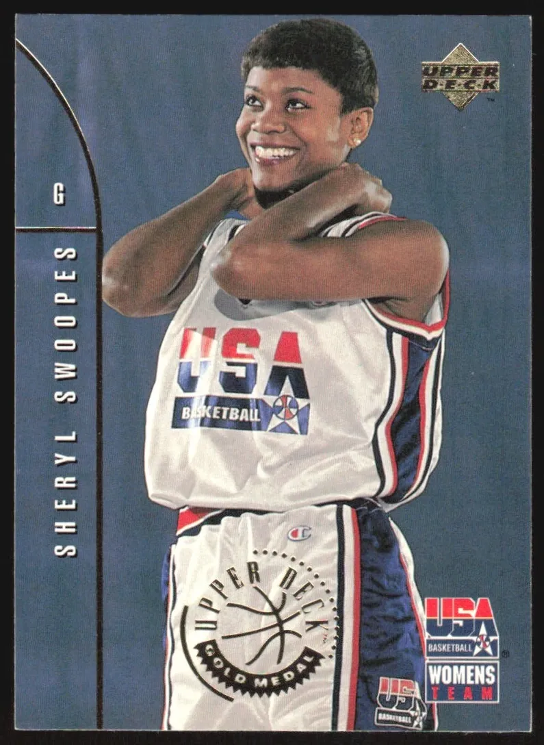 1994 Upper Deck USA Basketball Gold Medal Sheryl Swoopes #84 PSA 9