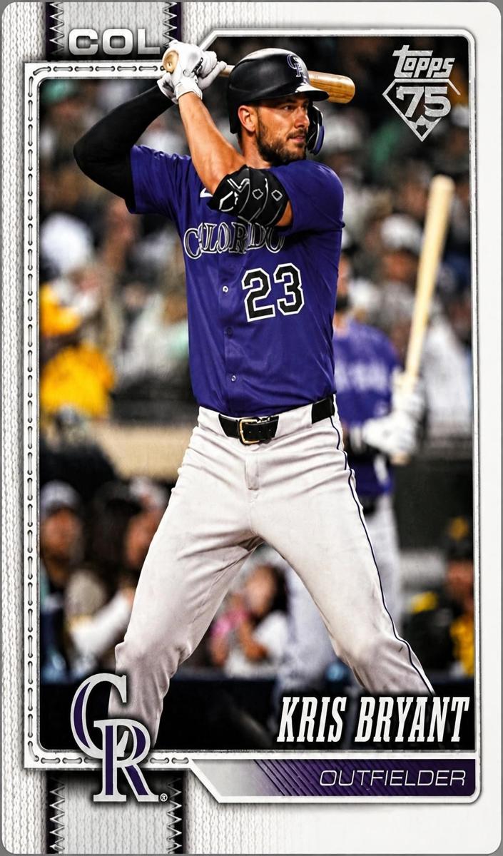 2026 Topps Baseball Kris Bryant #428