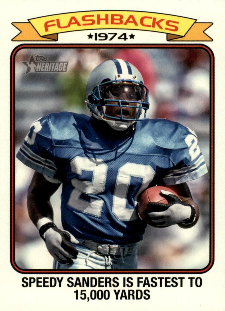 2023 Topps Composite Football Barry Sanders #FF-11 SGC 9