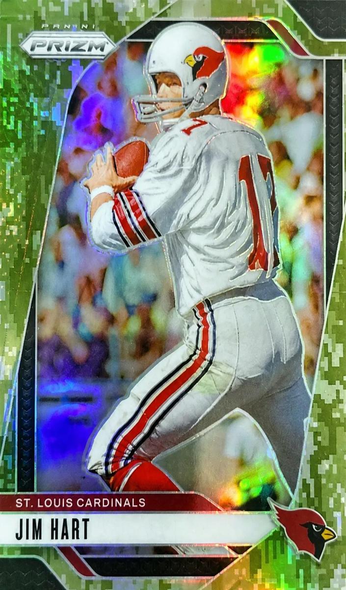 2024 Panini Prizm Football Forest Camo Jim Hart #9