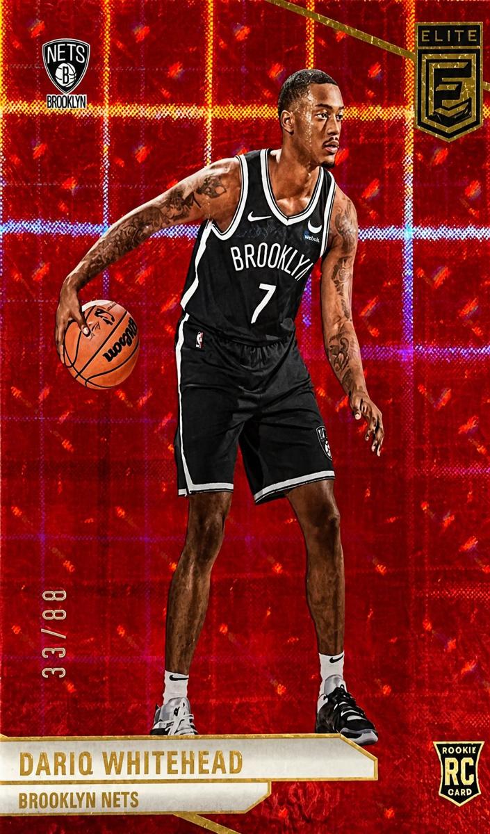 2023 Donruss Elite Basketball International Hyper Red Dariq Whitehead #242