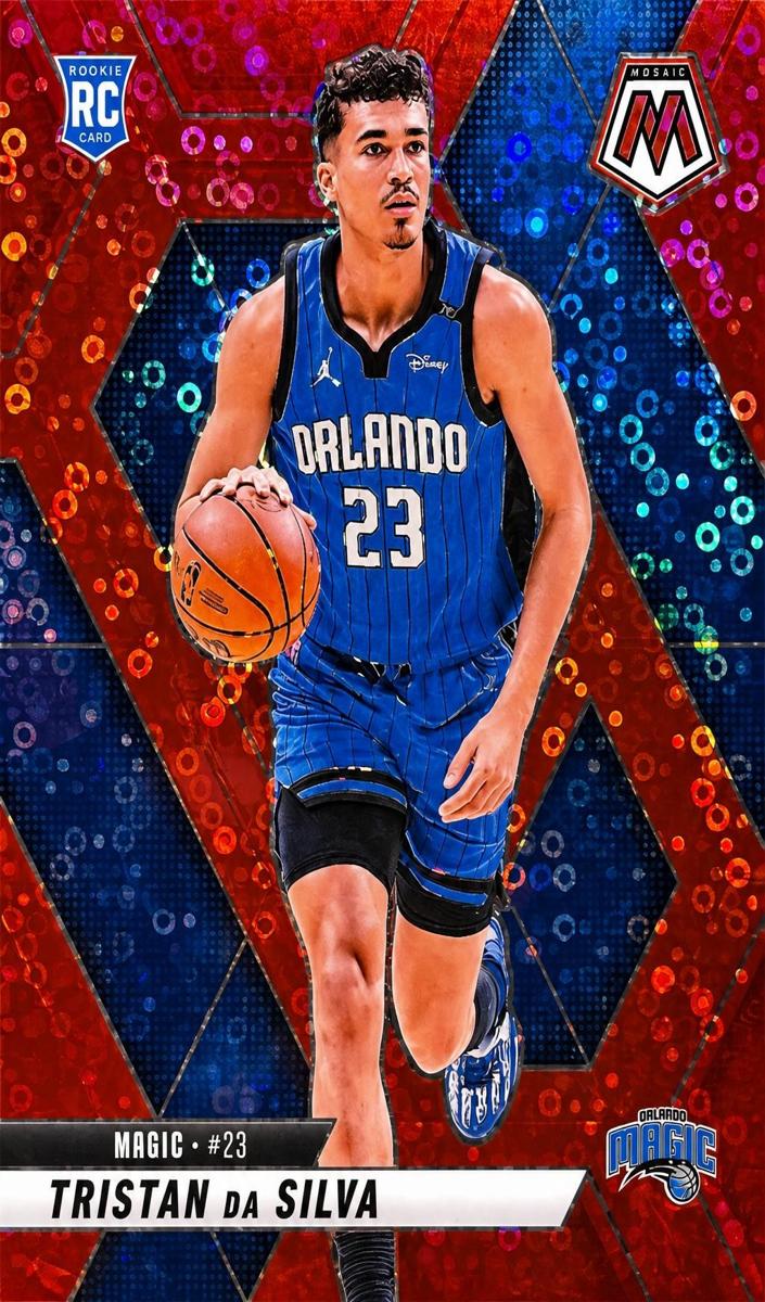 2024 Panini Mosaic Basketball Fast Break Red Tristan da Silva #230