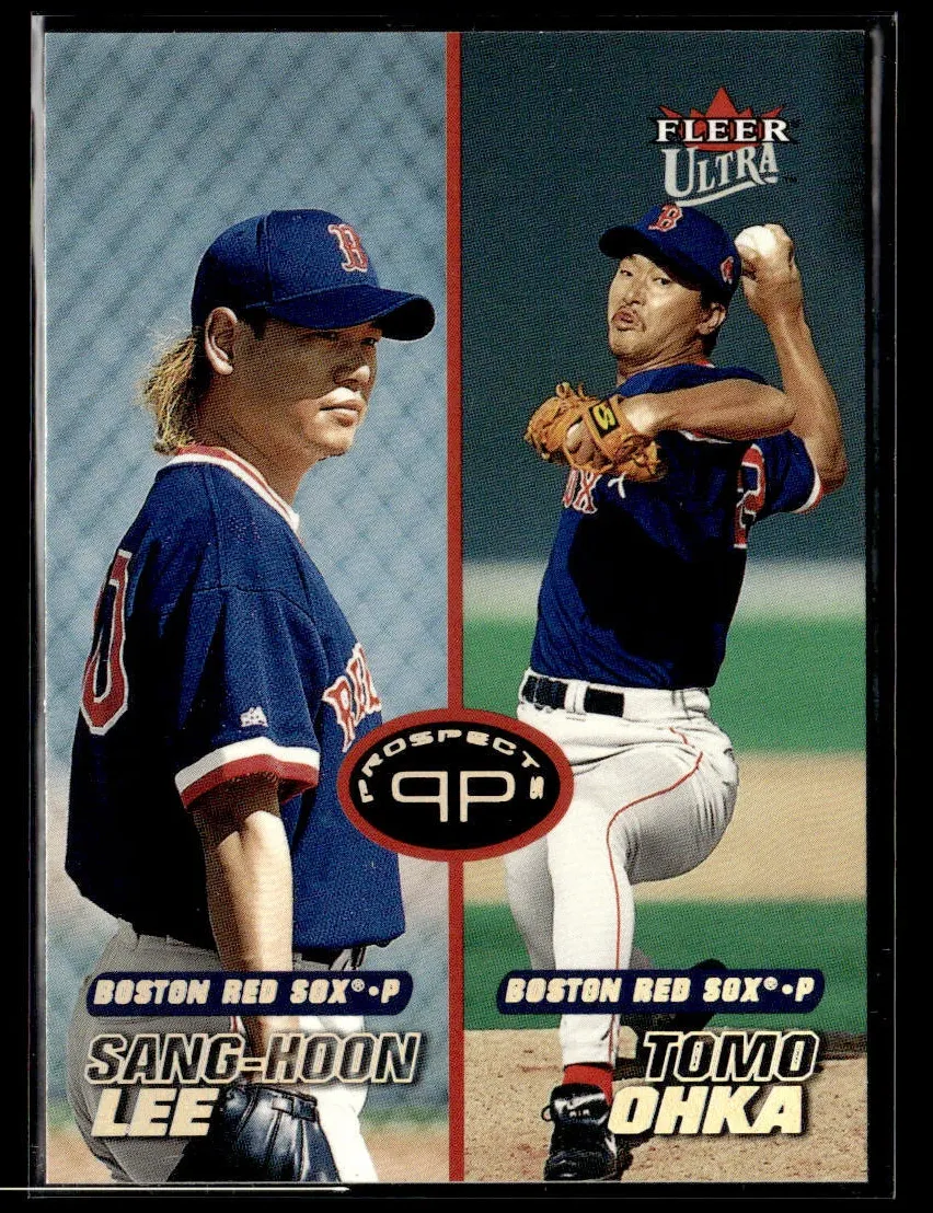 2001 Fleer Ultra Baseball Sang-Hoon Lee / Tomo Ohka #242