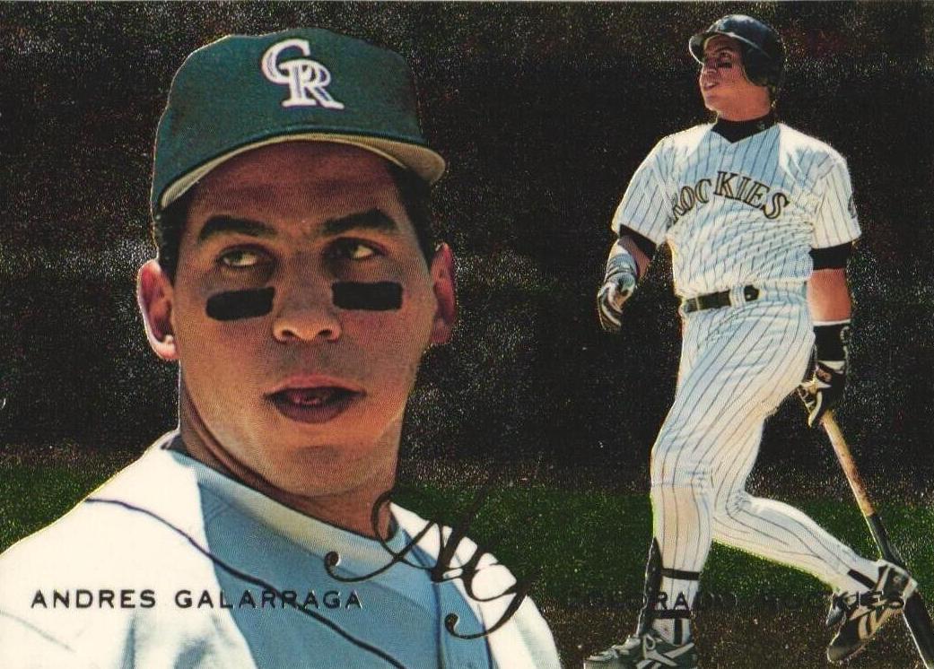 1995 Flair Baseball Andres Galarraga #130