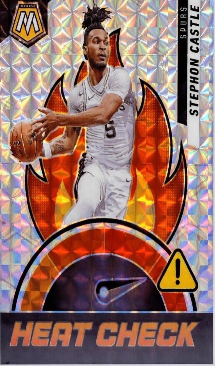 2024 Panini Mosaic Basketball Stephon Castle #3 PSA 9