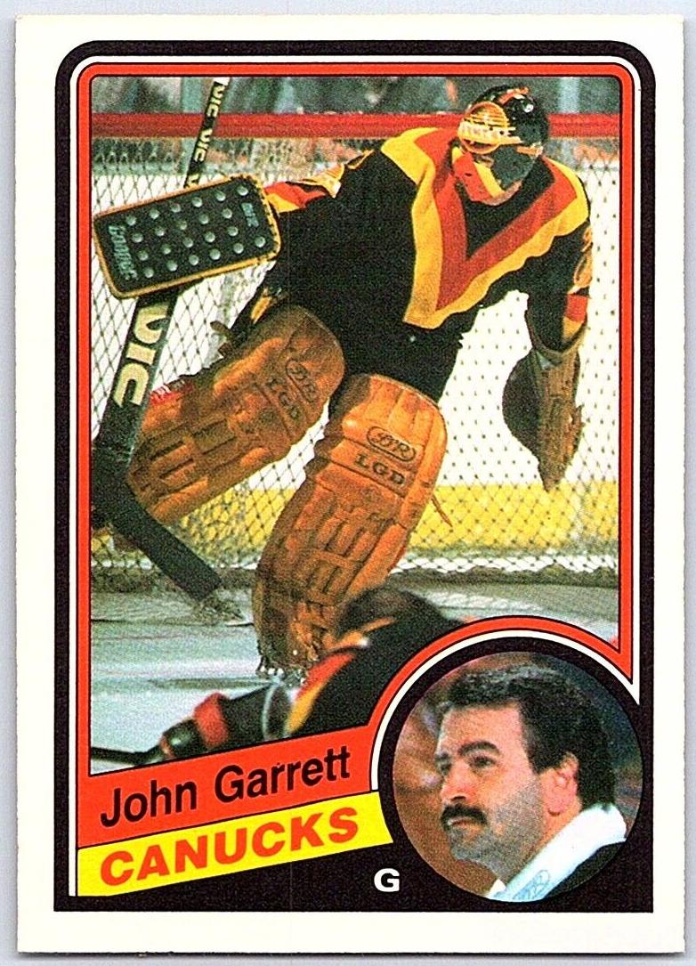 1984 O-Pee-Chee Hockey John Garrett #317 PSA 10