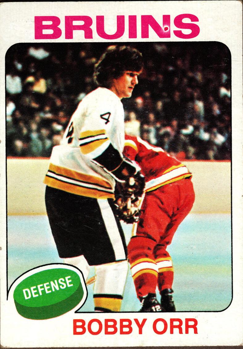 1975 Topps Hockey Bobby Orr #100 PSA 5.5