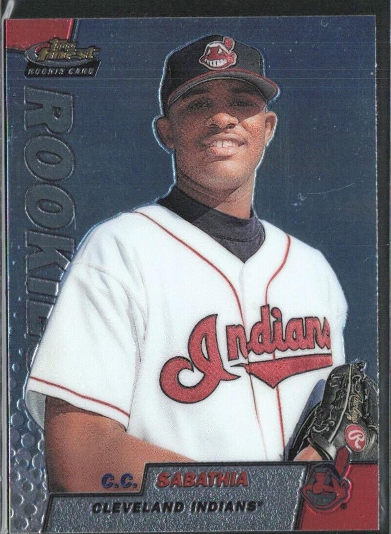 1999 Topps Finest Baseball C.C. Sabathia #294