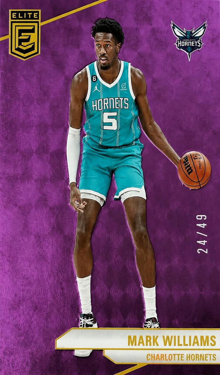 2023 Donruss Elite Basketball Purple Mark Williams #139