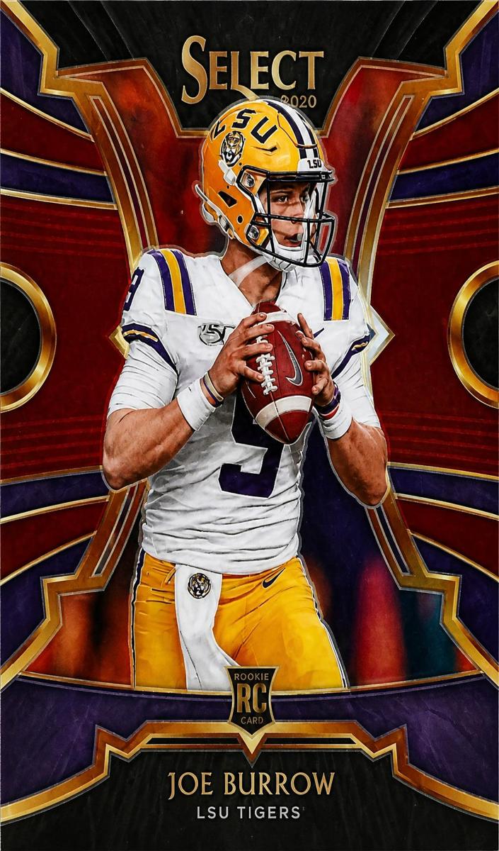 2020 Panini Chronicles Draft Picks Football Red Joe Burrow #3
