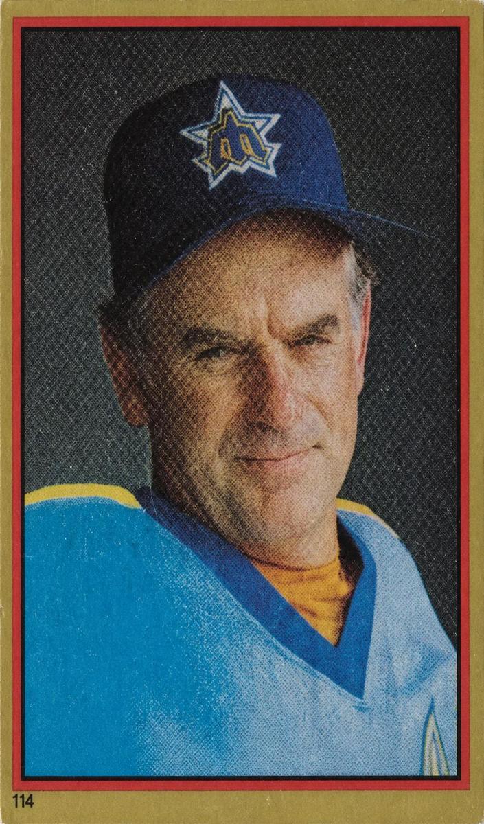 1983 Topps Stickers Baseball Gaylord Perry #114 PSA 8.5