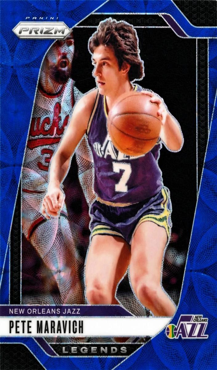 2024 Panini Prizm Basketball Choice Blue Pete Maravich #278