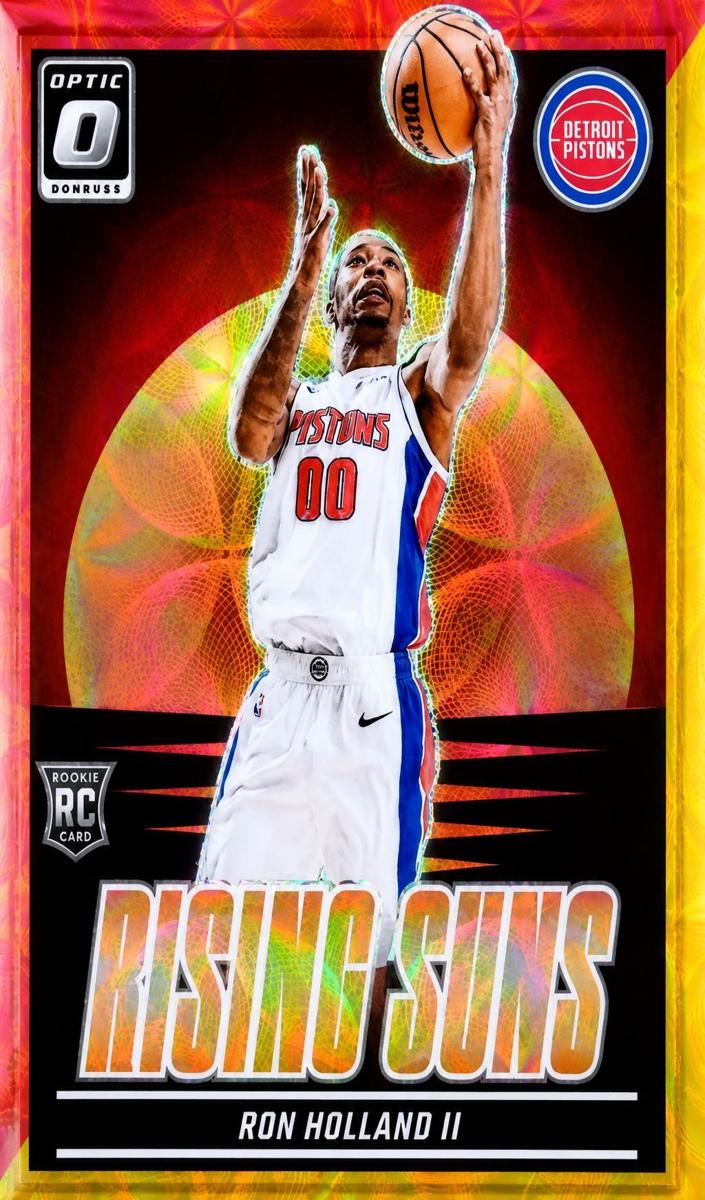 2024 Donruss Optic Basketball Red and Gold International Ron Holland II #13