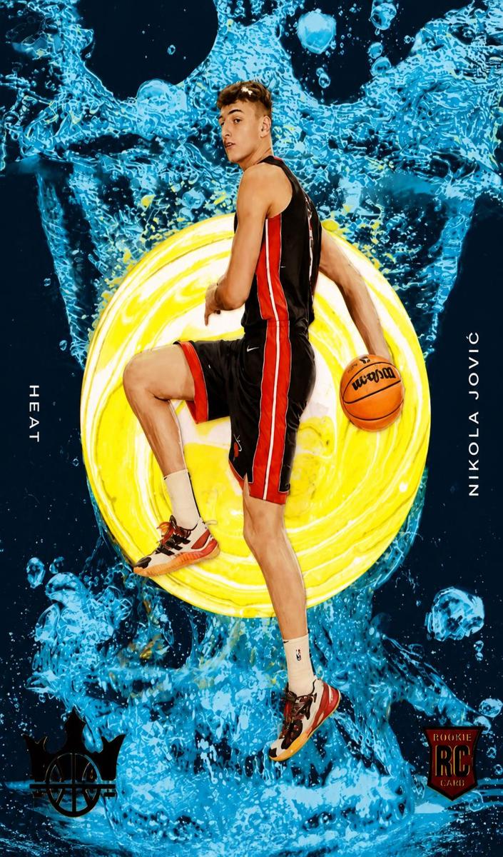 2022 Panini Court Kings Basketball Nikola Jovic #21
