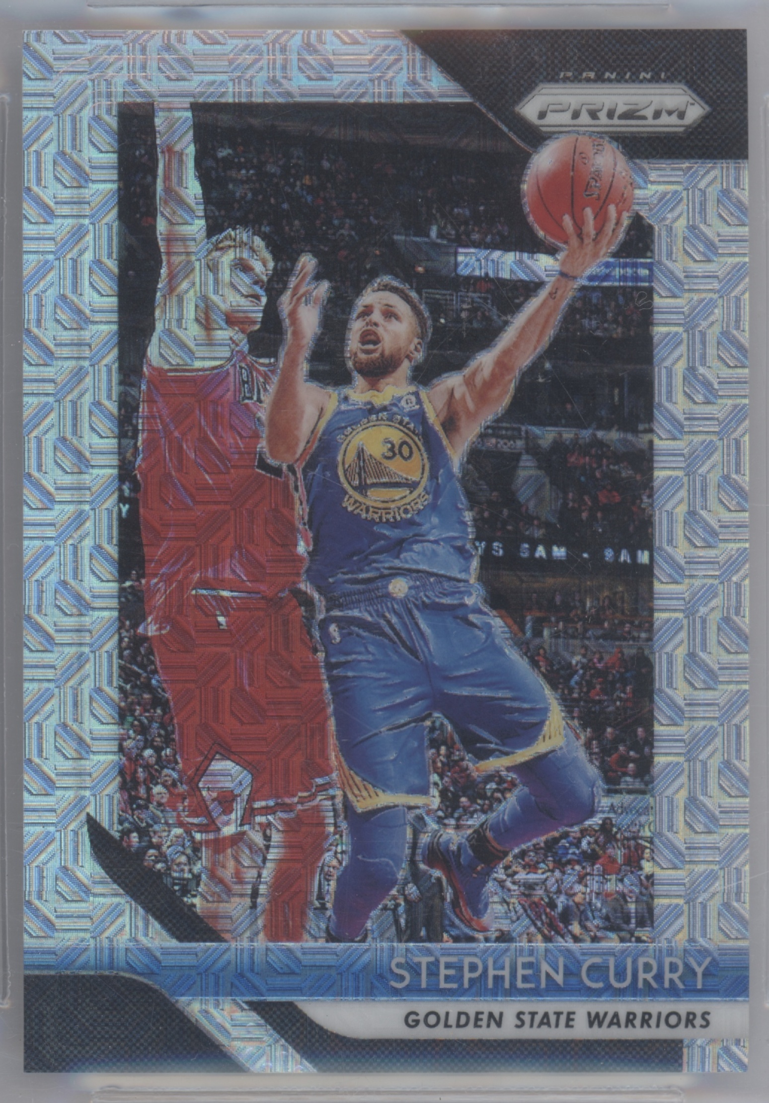 2018 Panini Prizm Basketball Mojo Stephen Curry #222 PSA 9