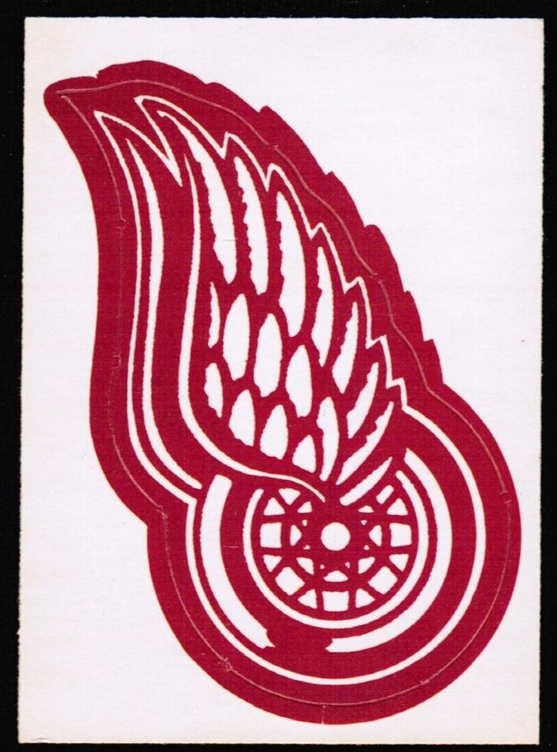 1972 O-Pee-Chee Team Logos Hockey Detroit Red Wings #NNO