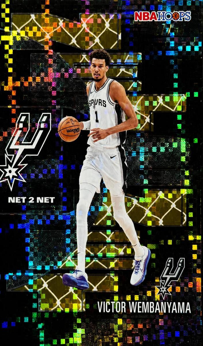 2025 Topps NBA Hoops Basketball Light Burst Gold Victor Wembanyama #NTN-28
