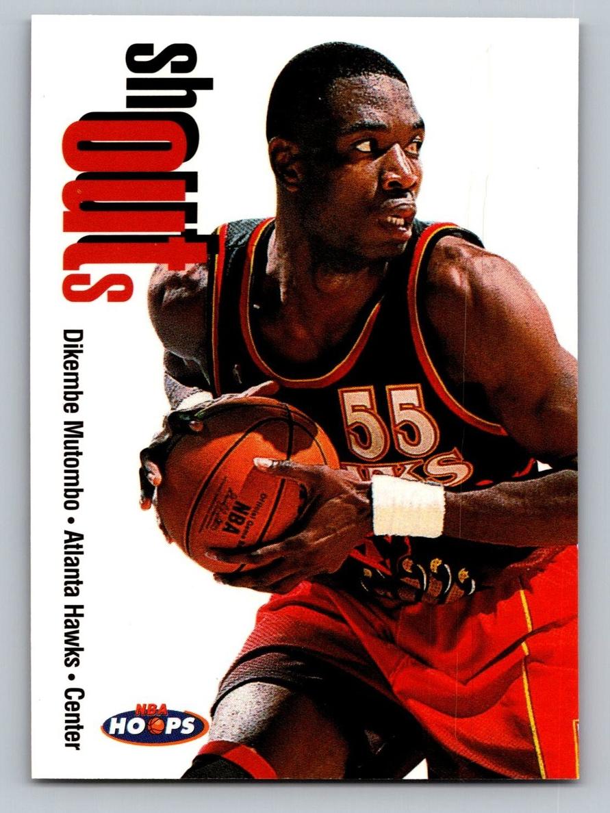1998 Hoops Basketball Dikembe Mutombo #20SO