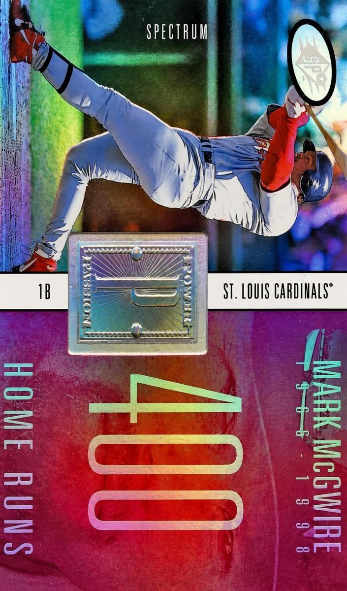 1998 SPx Finite Baseball Spectrum Mark McGwire #225