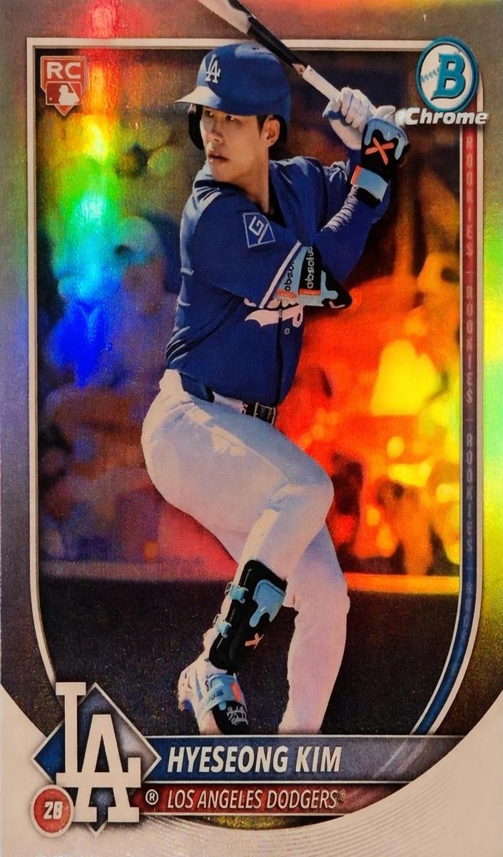 2025 Bowman Chrome Baseball Hyeseong Kim #2
