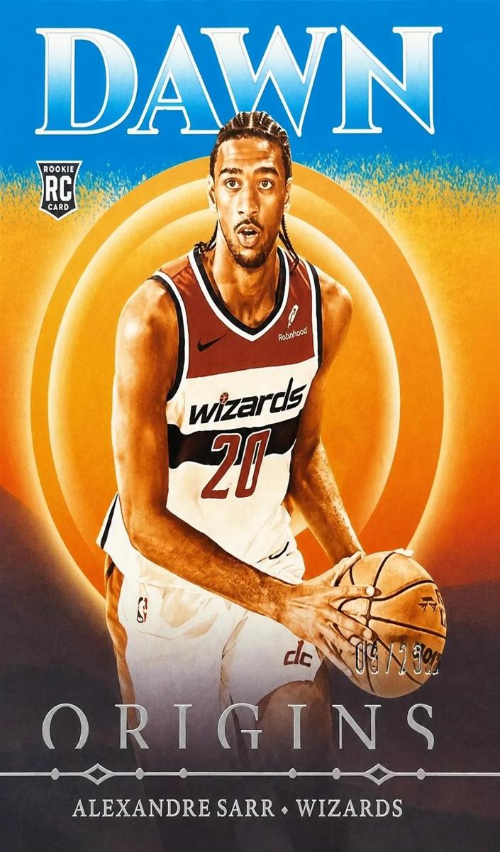 2024 Panini Origins Basketball Turquoise Alexandre Sarr #14