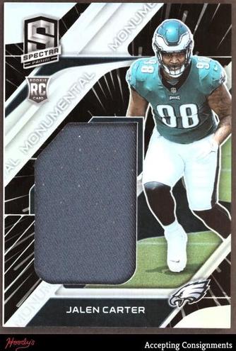 2023 Panini Spectra Football Hyper Jalen Carter #MME-JAC