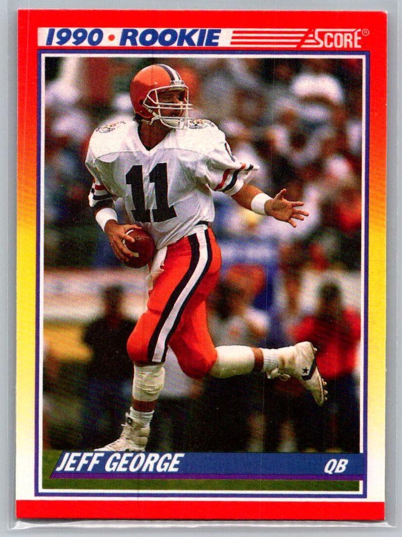 1990 Score Football Jeff George #634 PSA 9