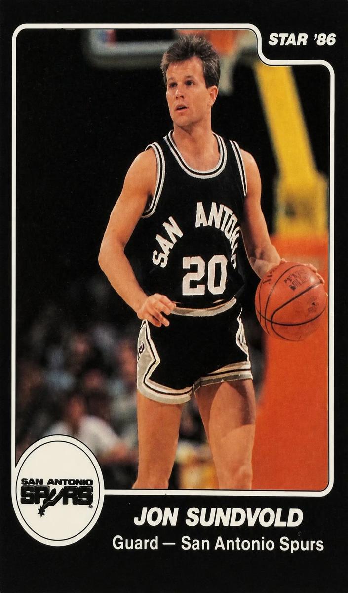 1985 Star Basketball Jon Sundvold #151