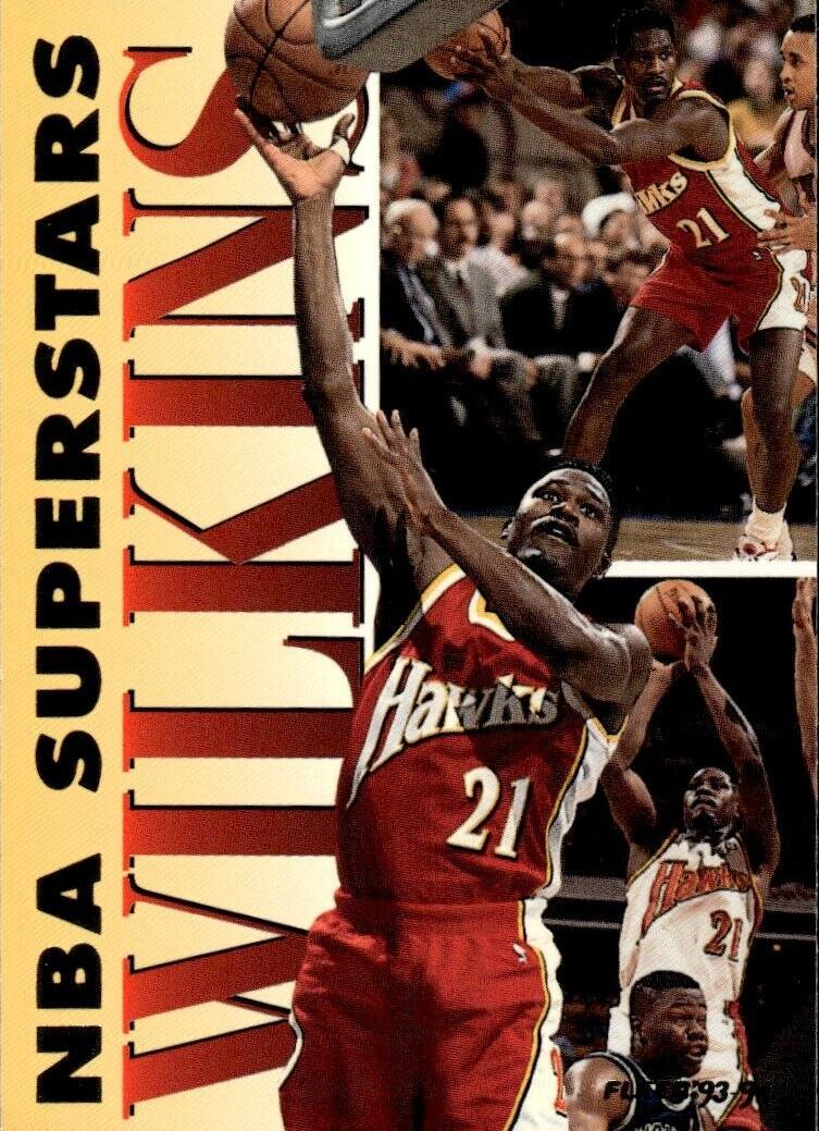 1993 Fleer Basketball Dominique Wilkins #20