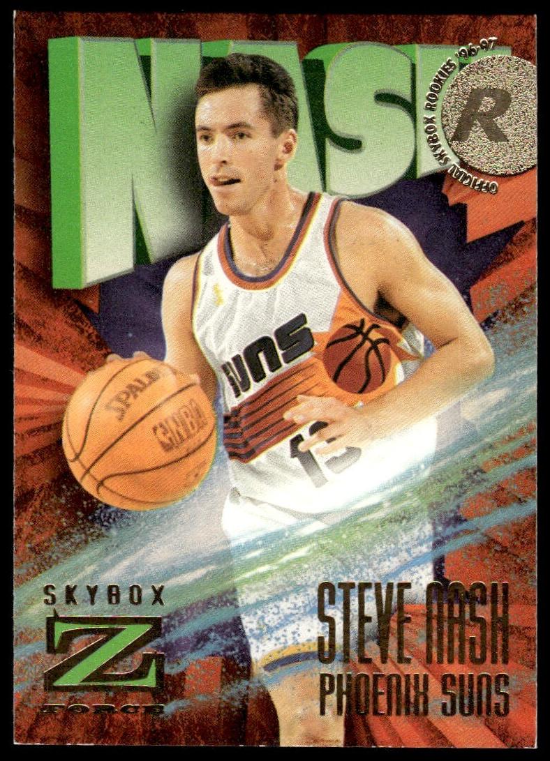 1996 Skybox Z-Force Basketball Steve Nash #158 CGC 9