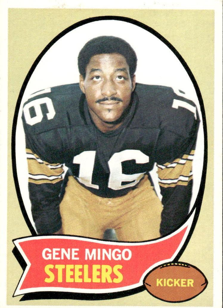 1970 Topps Football Gene Mingo #148 PSA 8.5